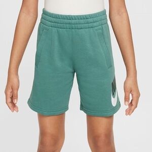NWT M Nike Sportswear Club Fleece Big Kids' French Terry Shorts